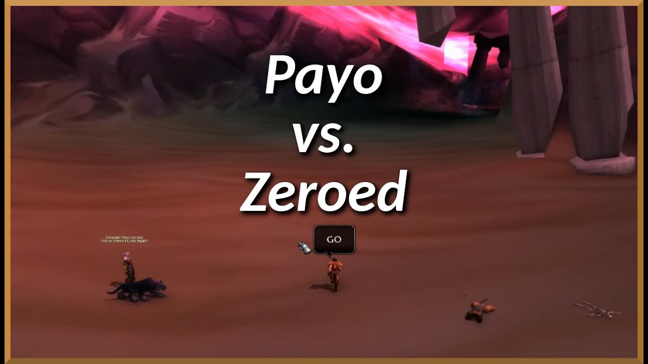 Payo против Zeroed — классический дуэльный турнир WoW