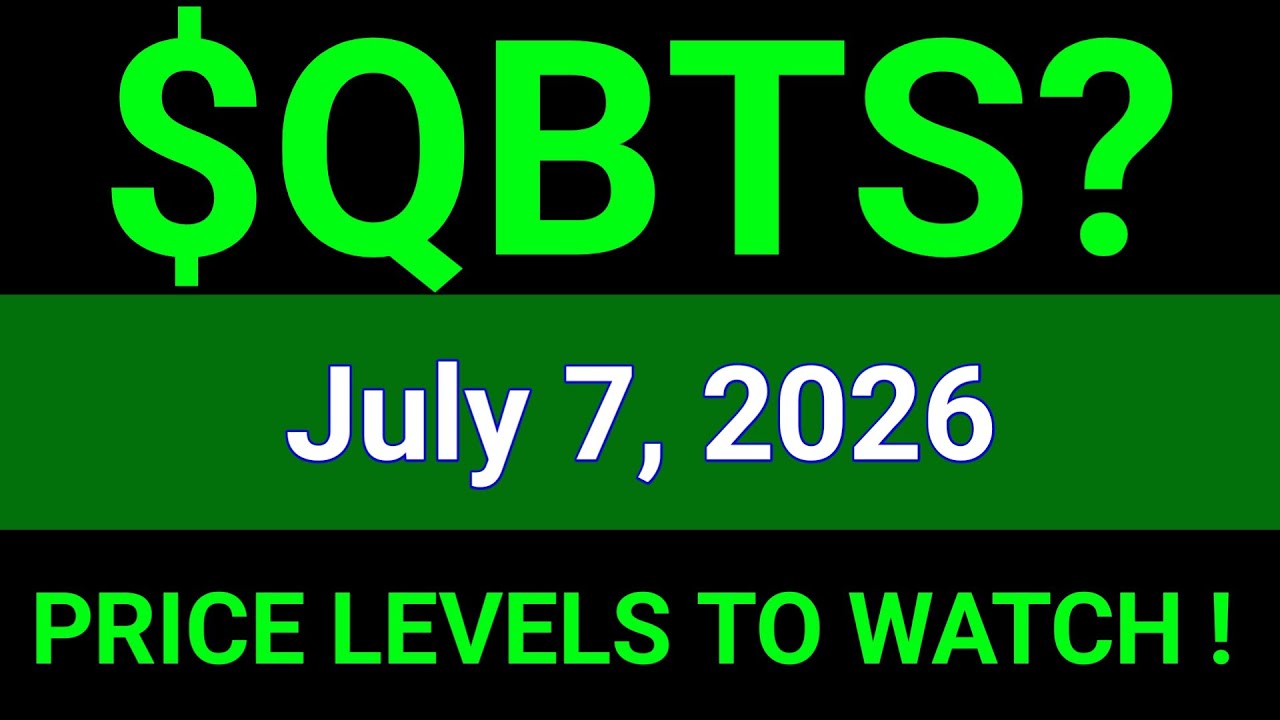 QBTS Stock Technical Analysis | D-Wave Quantum Inc. | July 7, 2026