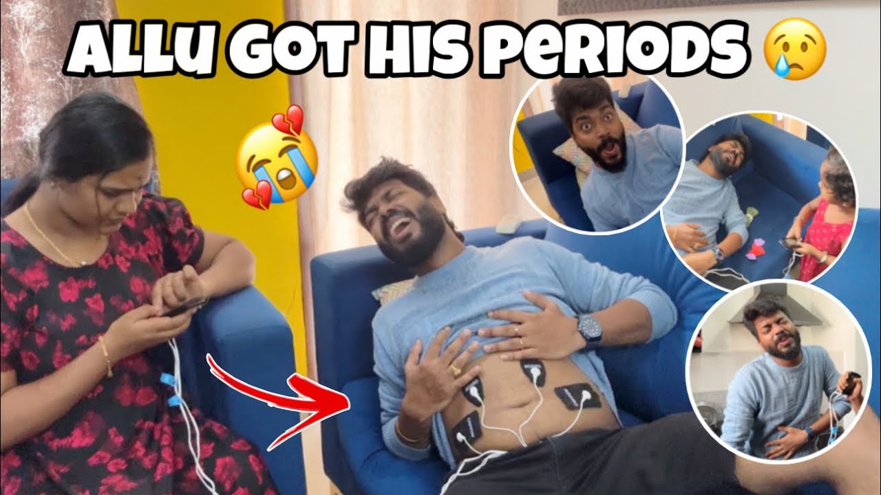 ALLU GOT SEVERE PERIODS PAIN…😭 | He Cried..💔 | Allu Loves Priya