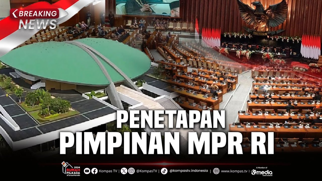 BREAKING NEWS - Pelantikan Ahmad Muzani Jadi Ketua MPR Periode 2024-2029