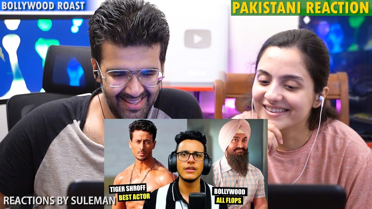 Pakistani Couple Reacts To TIGER SHROFF ROAST | BOLLYWOOD ROAST | Triggered Insaan