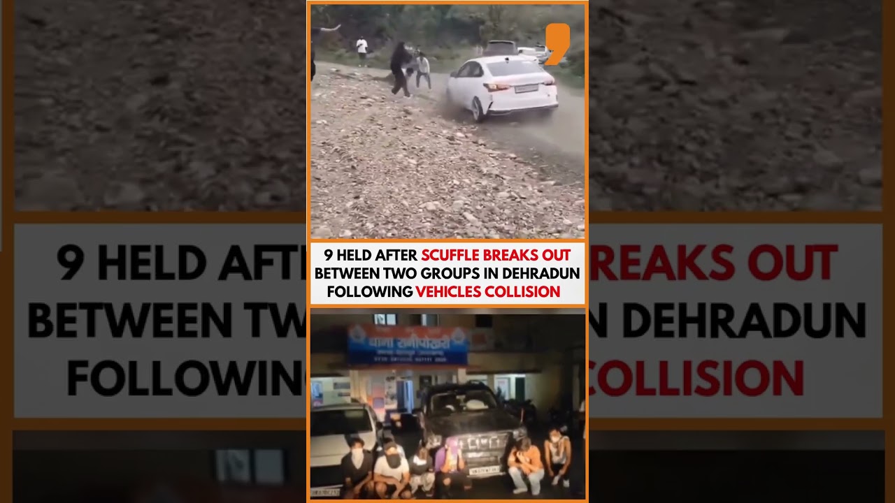 Scuffle Breaks Out After Car Collision in Dehradun&rsquo;s Bhogpur | 9 Youths Detained|News9