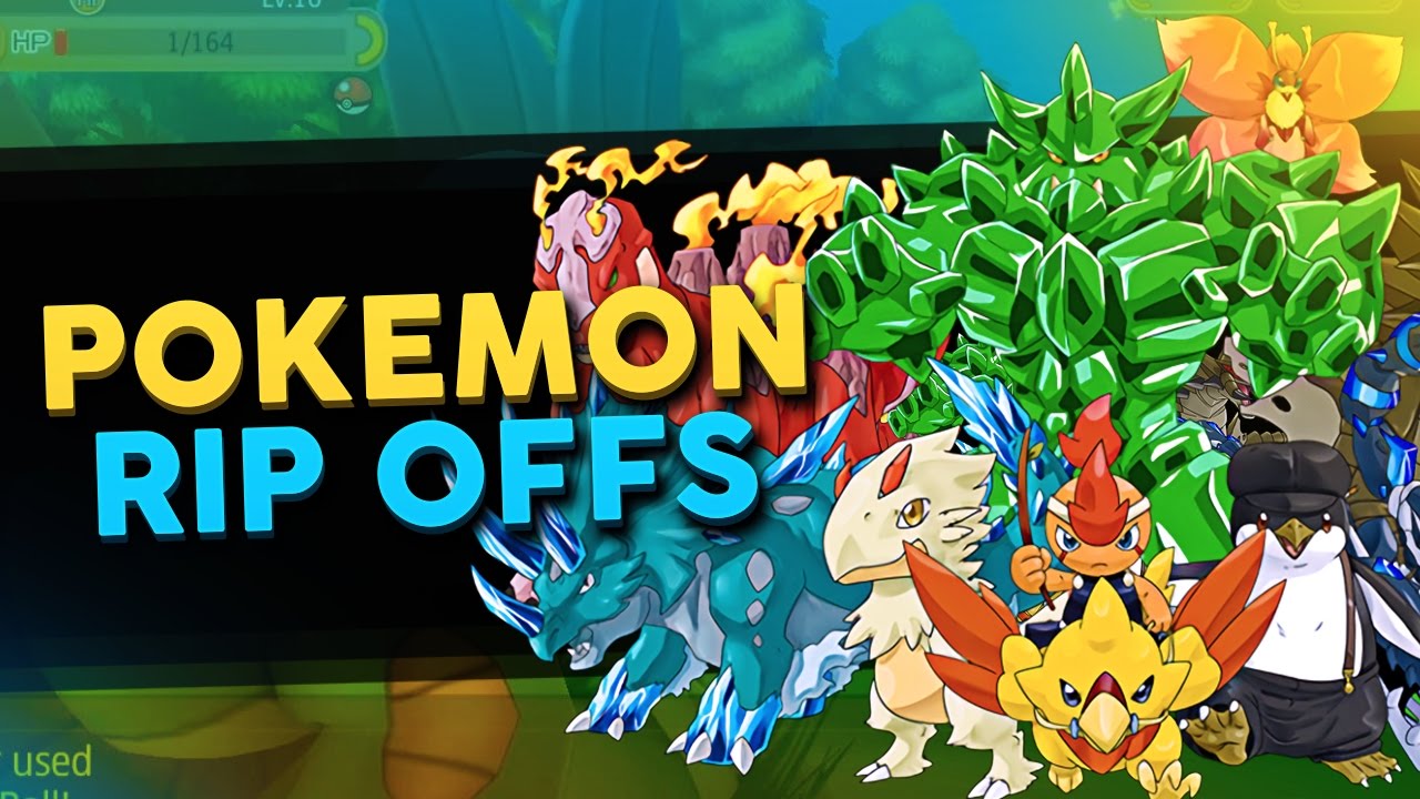 Top 5 Pokemon Mobile Rip Offs / Knock Offs