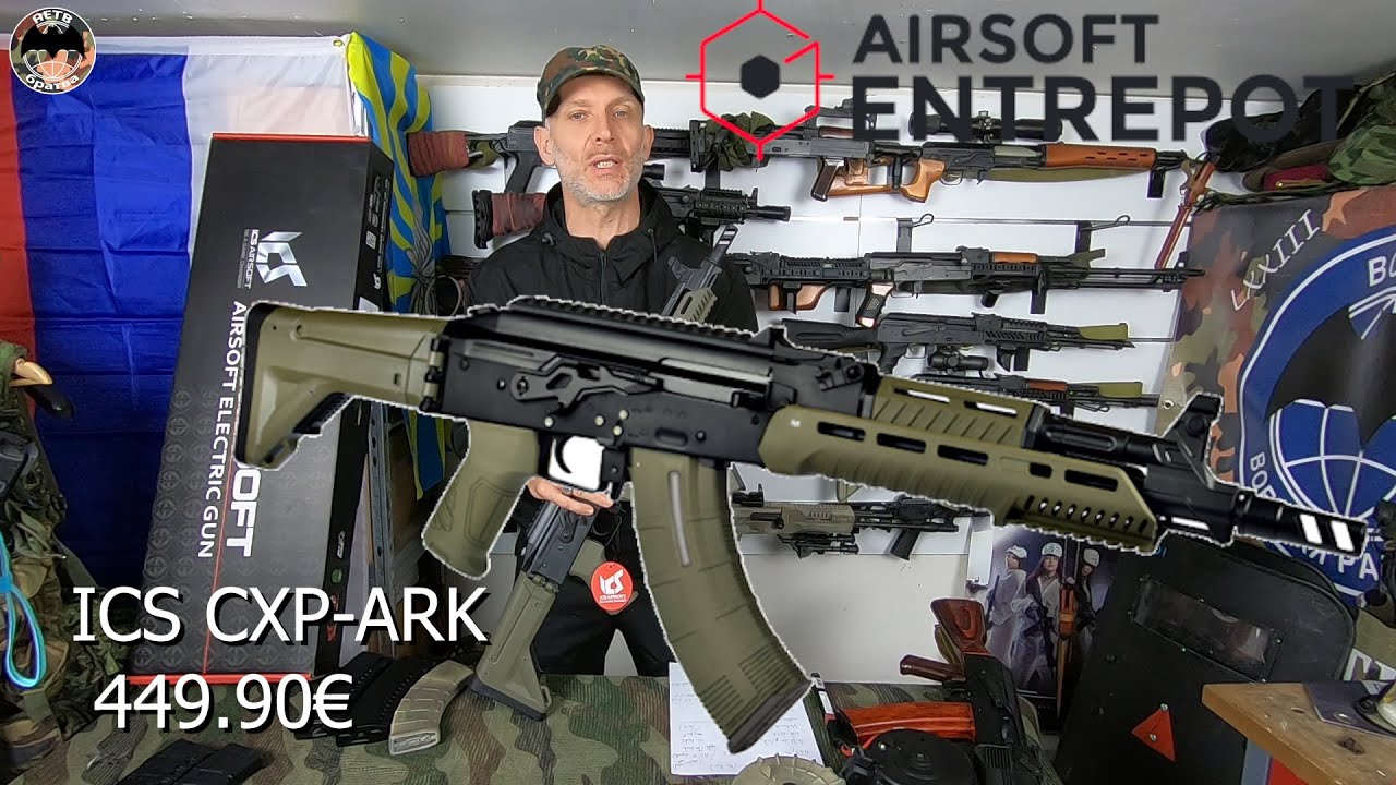 AIRSOFT- ICS CXP ARK un lanceur plein de surprises!
