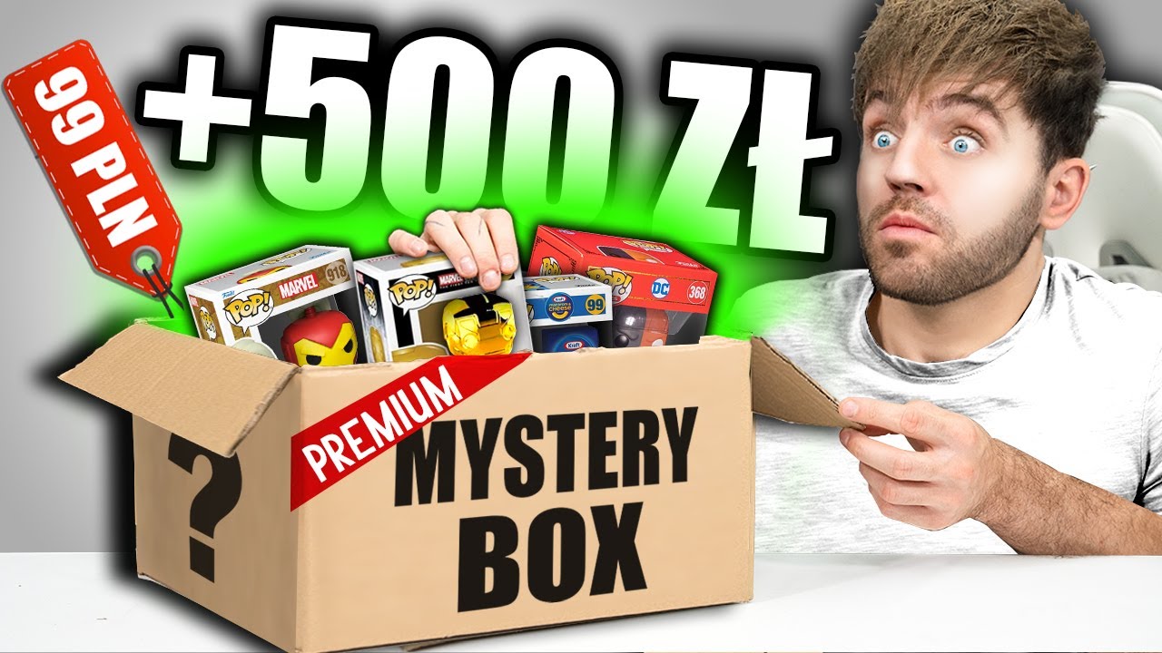 Otwieram NAJLEPSZE MYSTERY BOXY! *zarobiłem 500zł*
