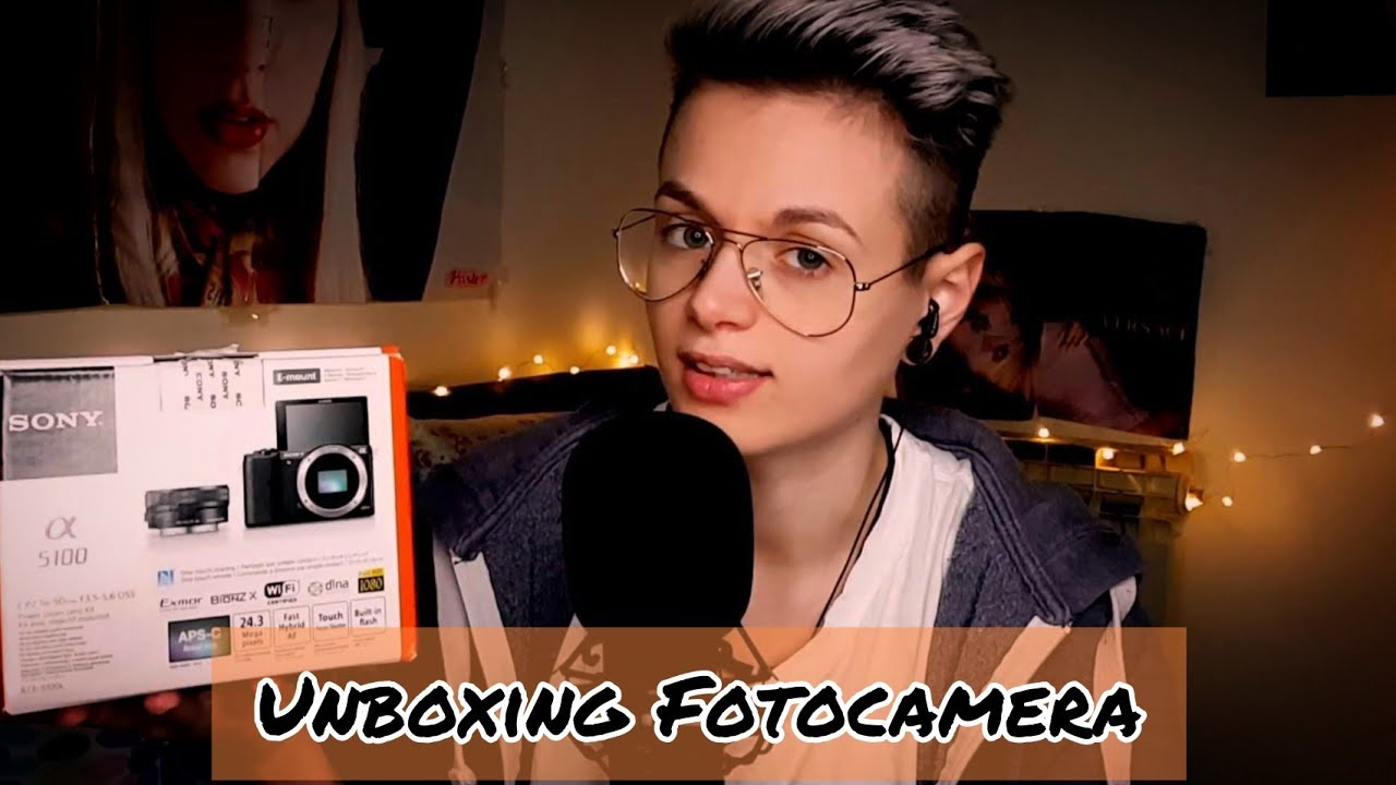 *Asmr Ita* UNBOXING della mia NUOVA FOTOCAMERA 📸