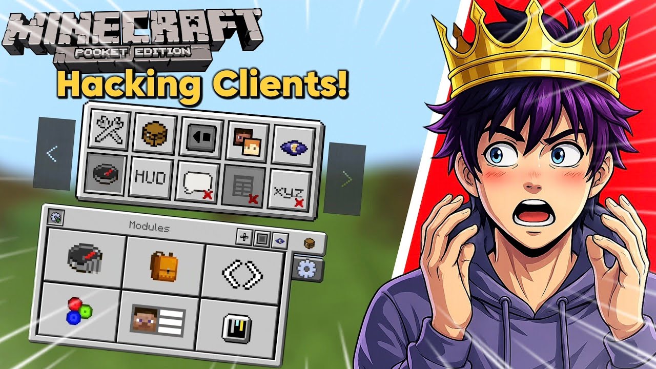 🔥Top 5 Best Hacking Clients For MCPE