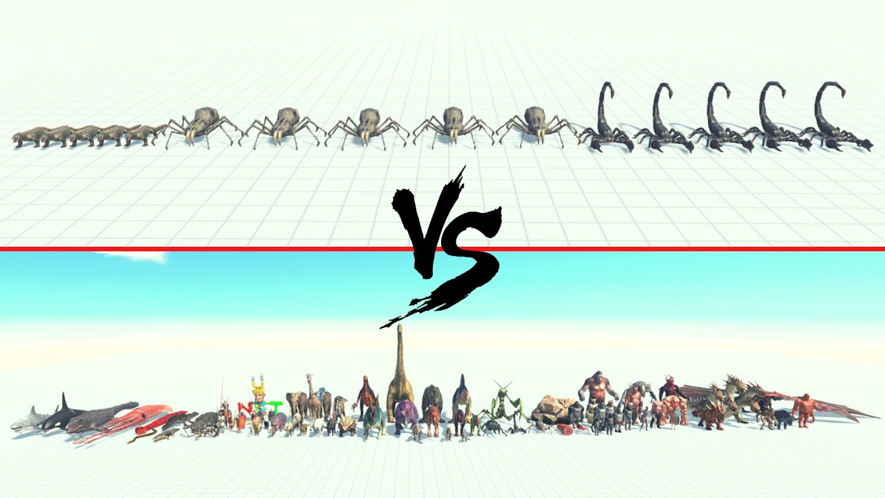 Poison Squad Vs All Units ARBS | Animal Revolt Battle Simulator