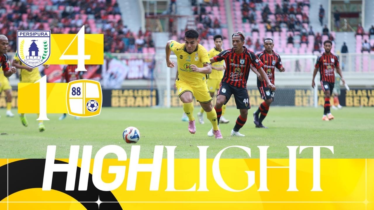 HIGHLIGHTS : Persipura Jayapura vs PS BARITO PUTERA