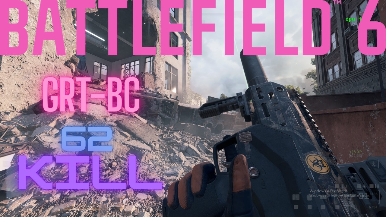 Battlefield 6 // GRT-BC & 2 MAÇ - 62 KILL #battlefield6 #battlefield6gameplay