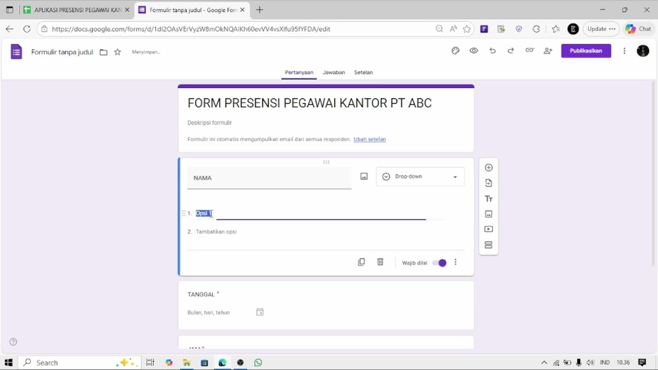 Tutor Tool Presensi