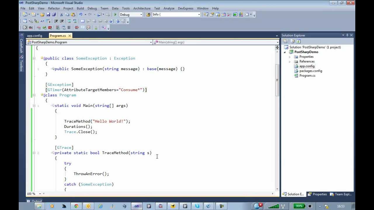 Gibraltar 3.0: Integration with PostSharp 2.1