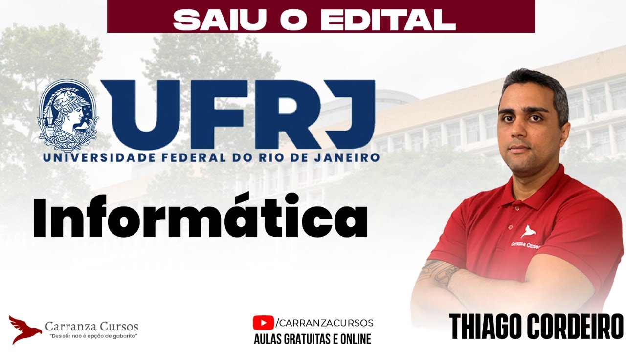 Concurso UFRJ | Noções de Informática para Concursos | O que mais cai em prova