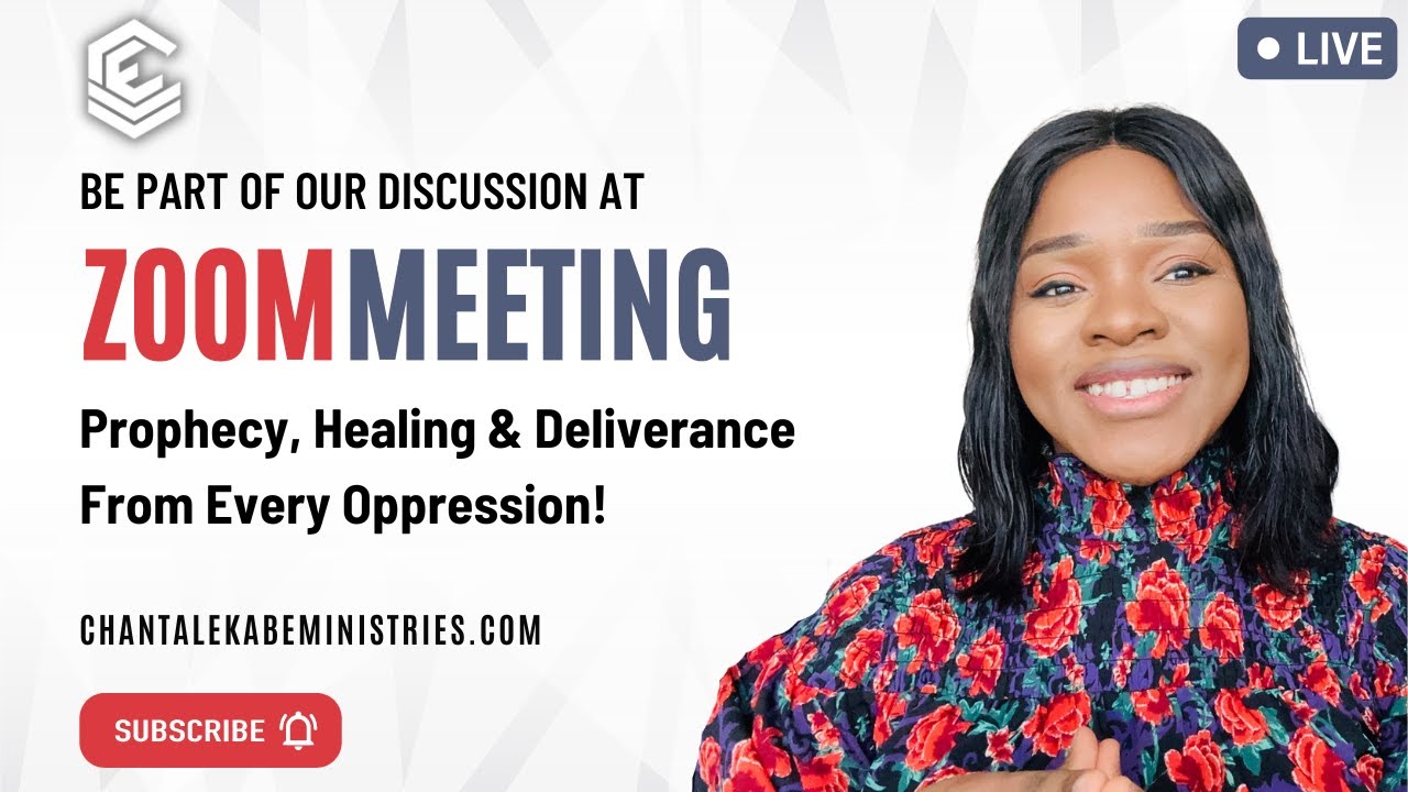 Prophecy, Healing & Deliverance from every Oppression || Zoom Meeting || JOIN US!