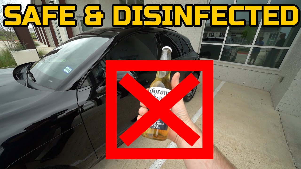 How to DISINFECT your CAR's INTERIOR & EXTERIOR + Upcoming TOURS