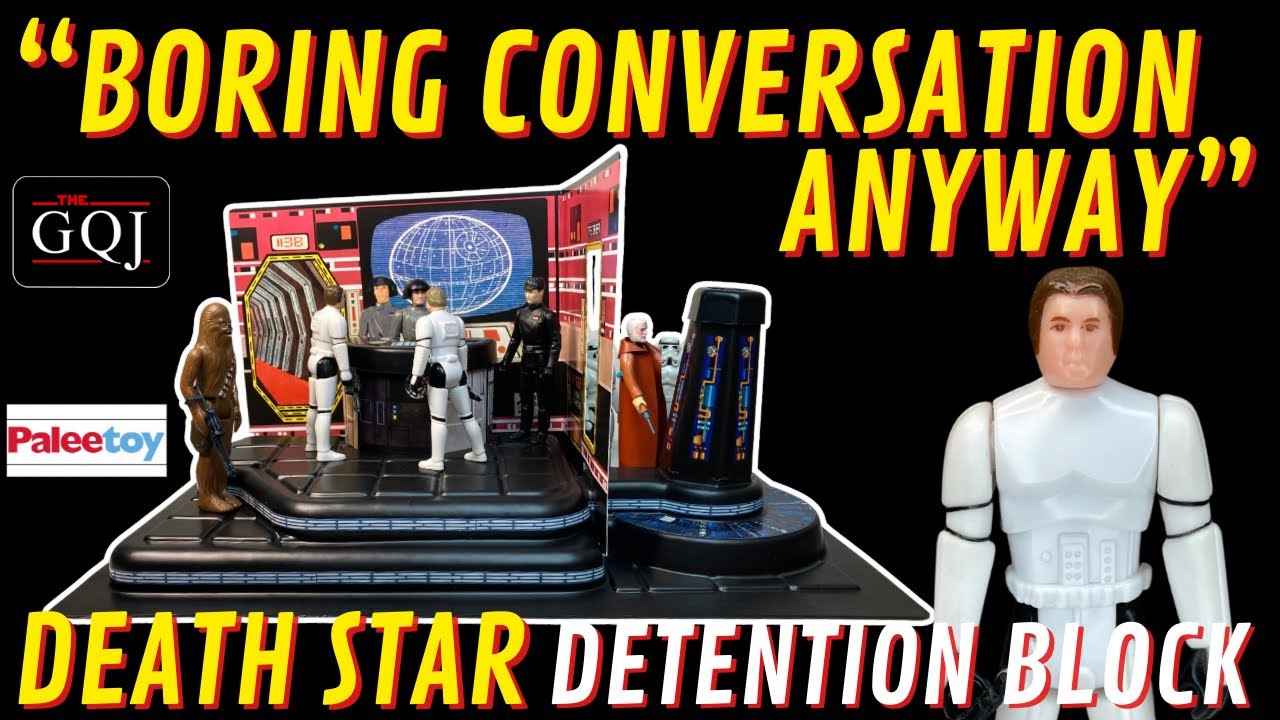 Vintage Star Wars Paleetoy Death Star Detention Block Playset