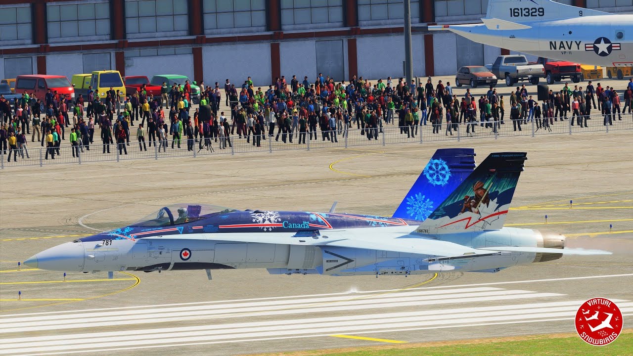 VSB CF-18 2012 DEMO - MISAWA 2025 VIRTUAL AIRSHOW