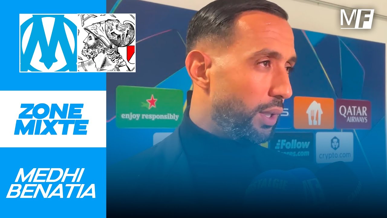 Les mots de Medhi Benatia apr&egrave;s la belle victoire de l&rsquo;OM face &agrave; l&rsquo;Ajax Amsterdam 