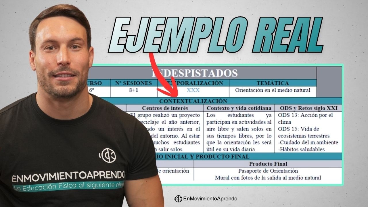 Cómo hacer una Situación de Aprendizaje en Educación Física (Paso a Paso LOMLOE)