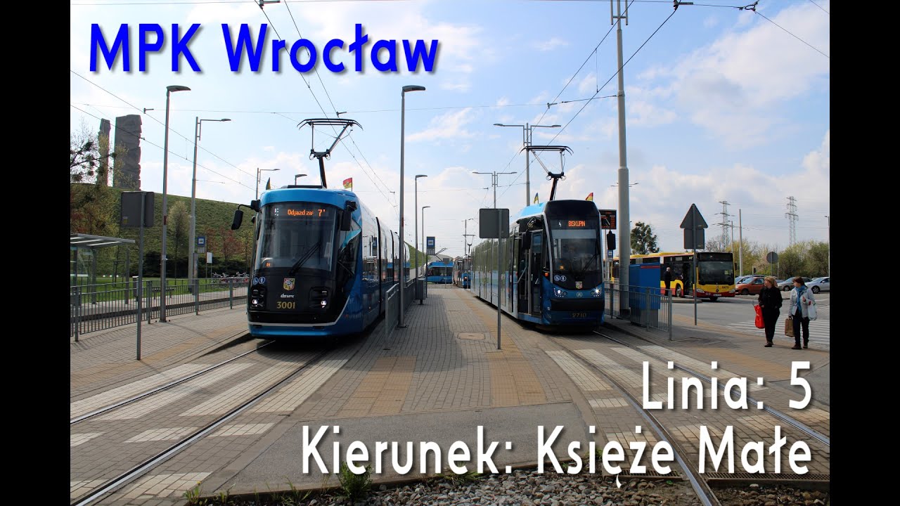 [🇵🇱PL] TIMELAPSE: MPK Wrocław - Linia: [🚋5]