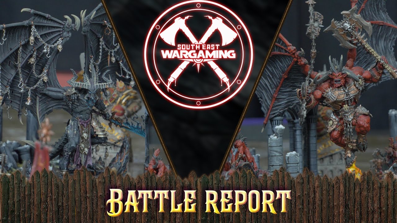 РАБЫ ТЬМЫ против КЛИНОВ КХОРНА l Warhammer Age of Sigmar Отчет о битве!