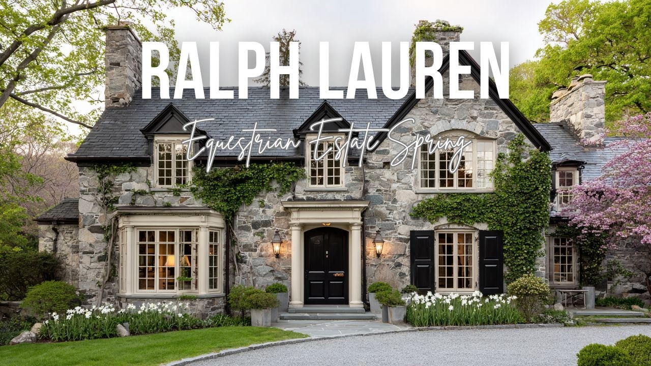 Equestrian Estate Spring Living Inspired by Ralph Lauren Heritage Luxury