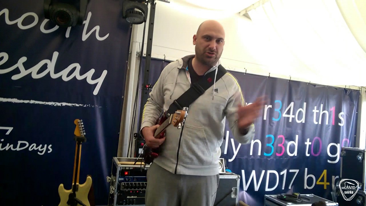 Aleksandar Luković - gitarist benda S.A.R.S. - Rig Rundown