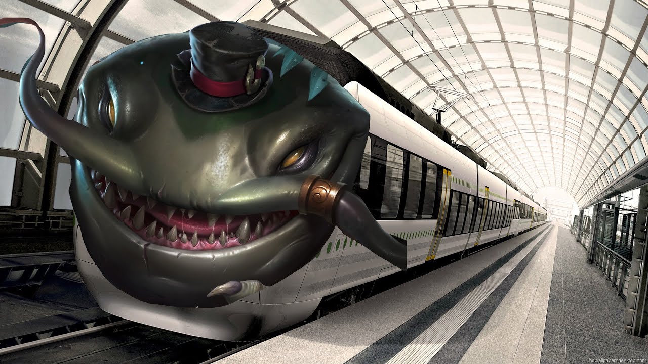 The Tahm Kench Train - 4 Man ganks