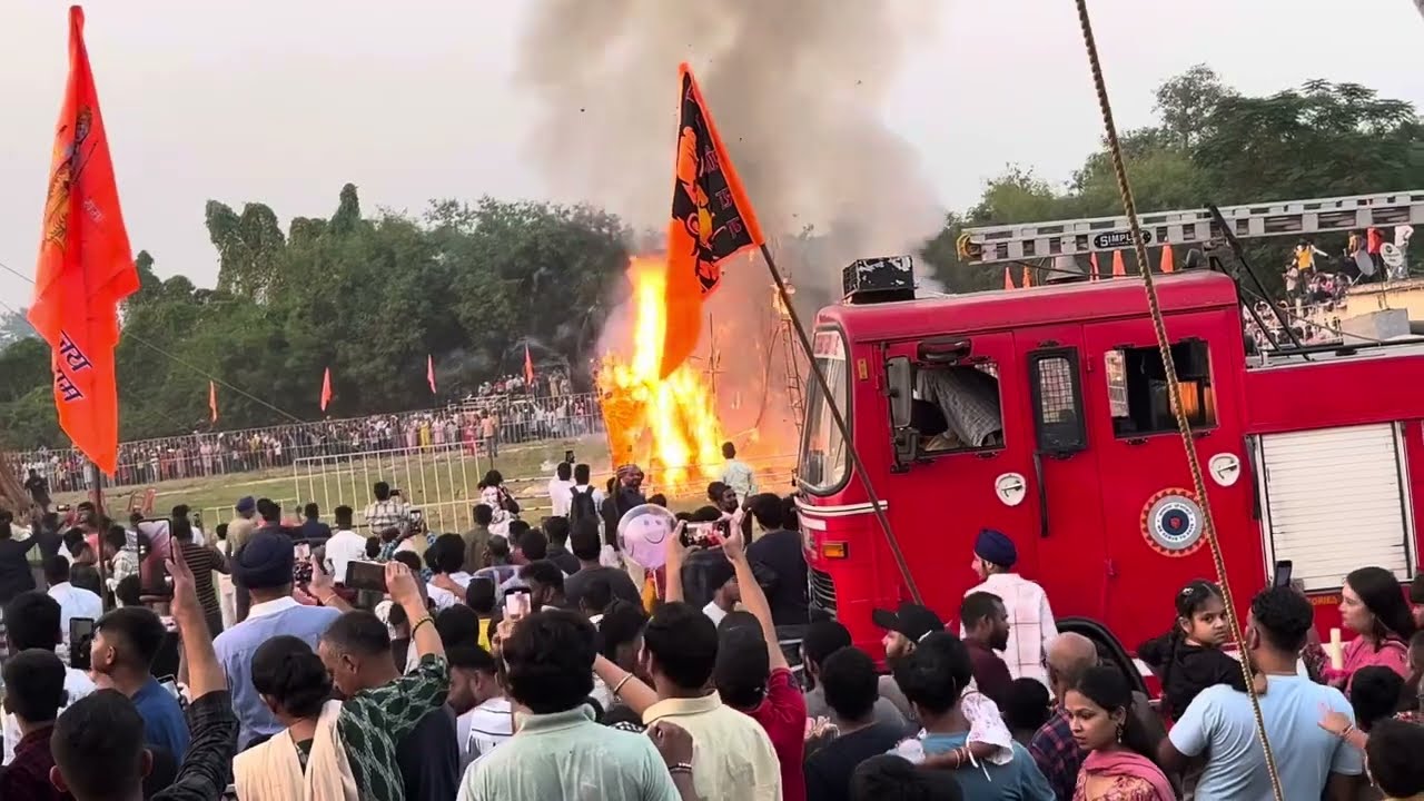Ravan Dahan 2024 | Jalandhar cantt Dussehra Mela |Dussara Ground Mela | Jalandhar Cantt