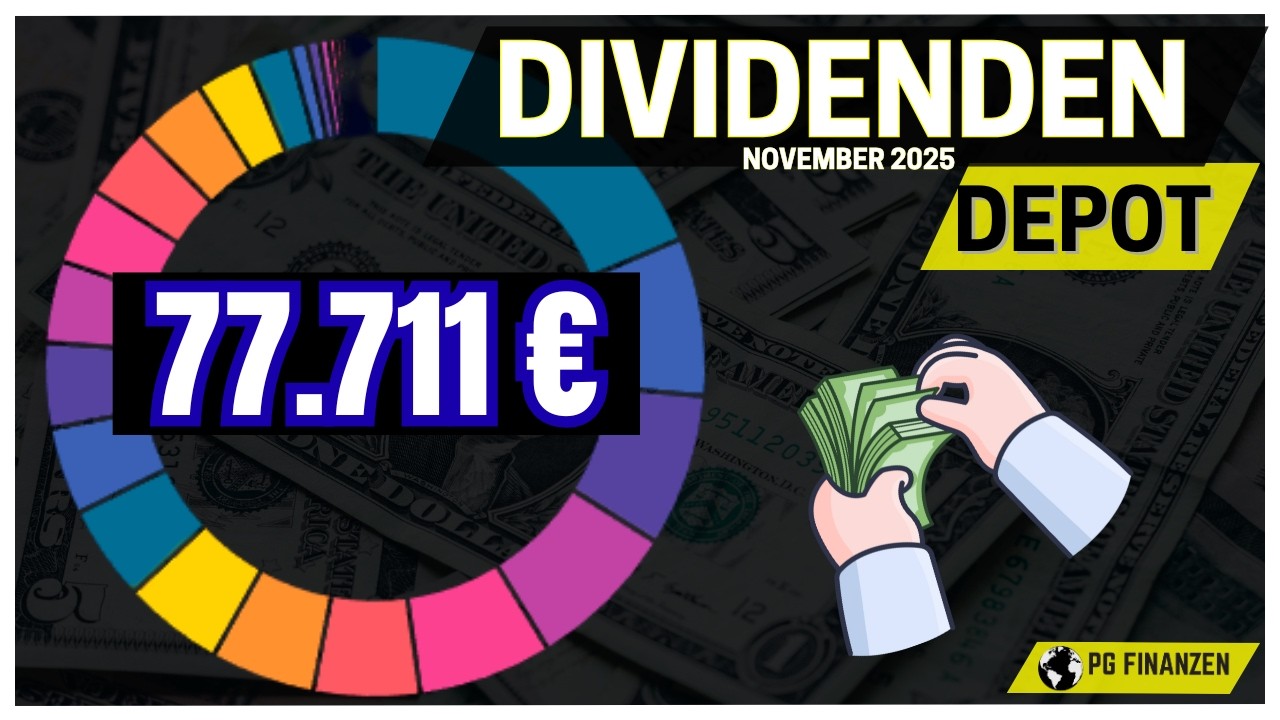 Mein DIVIDENDEN Depot - soviel zahlt mein 77.711 &euro; Depot - Aktien f&uuml;r passives Geld // JEDEN MONAT
