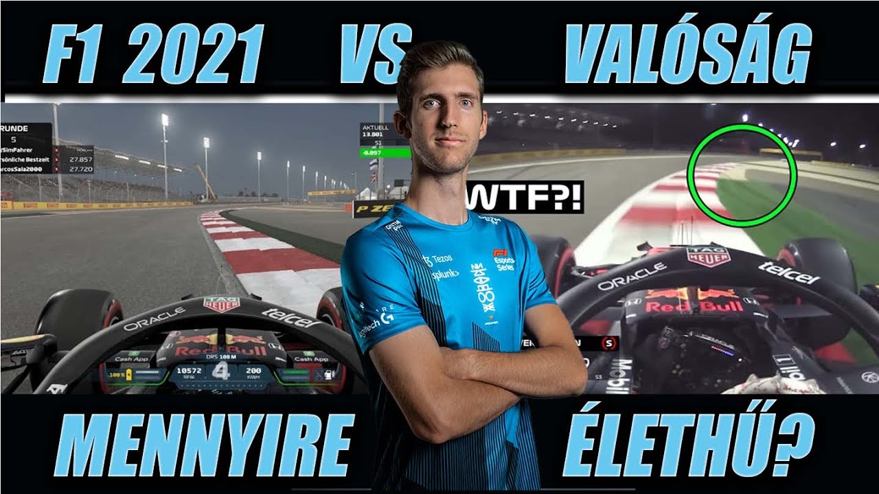 Forma-1: Szimulátor vs. Valóság [ELKÉPESZTŐ]