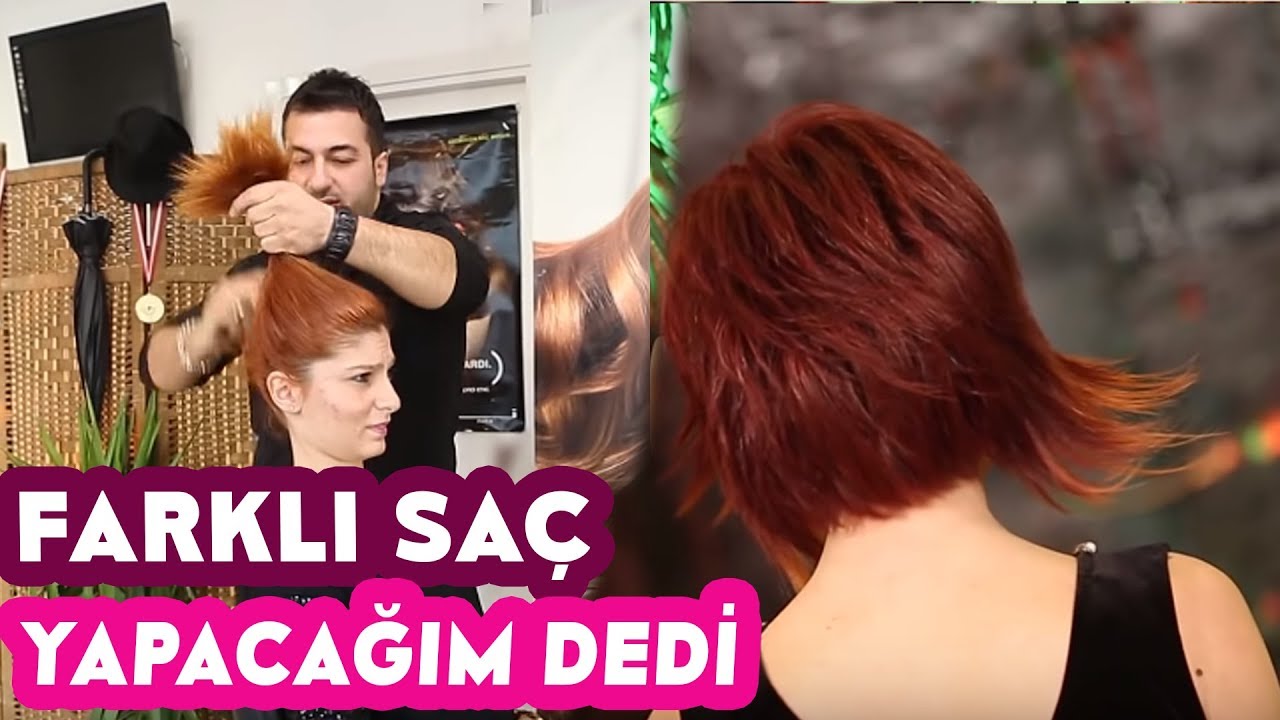 Düzeltiyorum Dedi, Saçı Tuttuğu Gibi Kökünden Kesti, Model Çıldırdı
