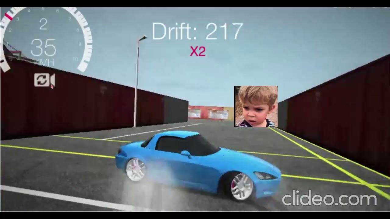 drifting with lil bro