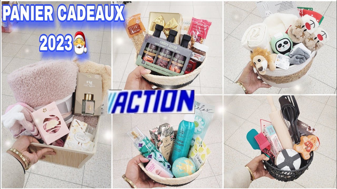 ACTION🎁🎉PANIER IDÉES CADEAUX 2023🎀 NOËL FÊTE 14.11.23 #actionfrance #paniercadeaux #cadeaux #action