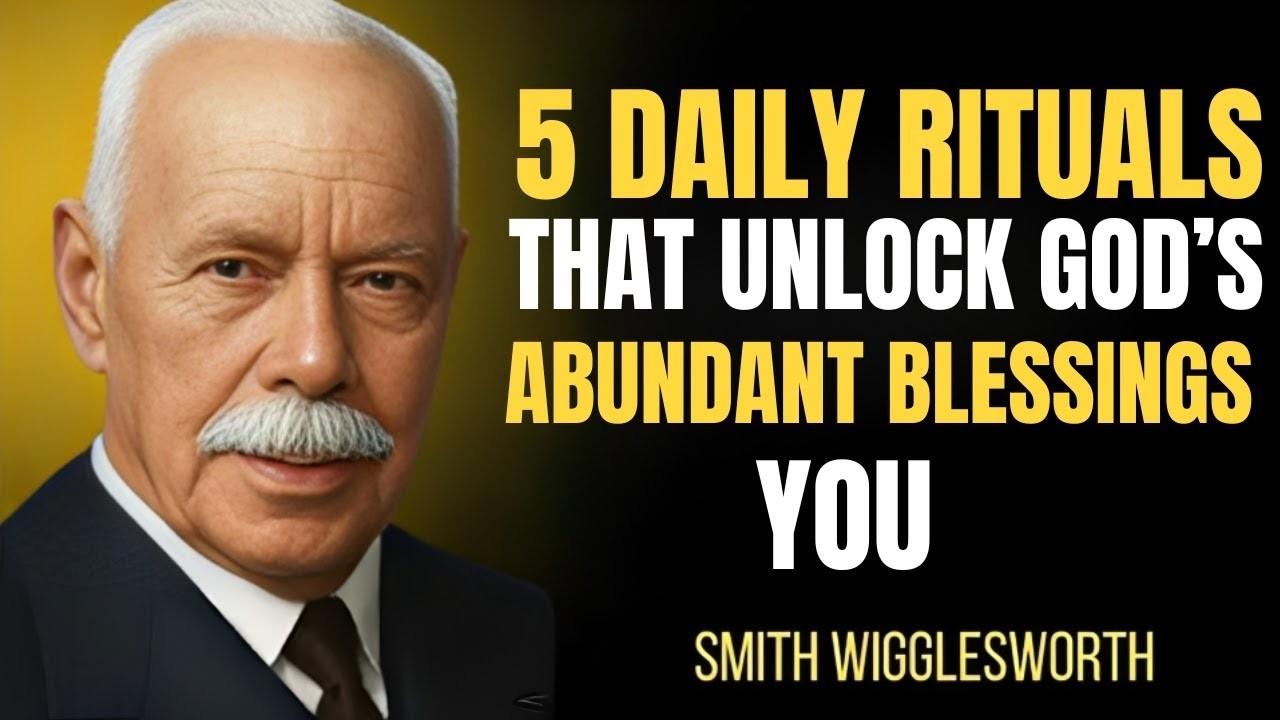 5 Daily Rituals That Unlock God’s Abundant Blessings You Can’t Ignore |Smith Wigglesworth Motivation