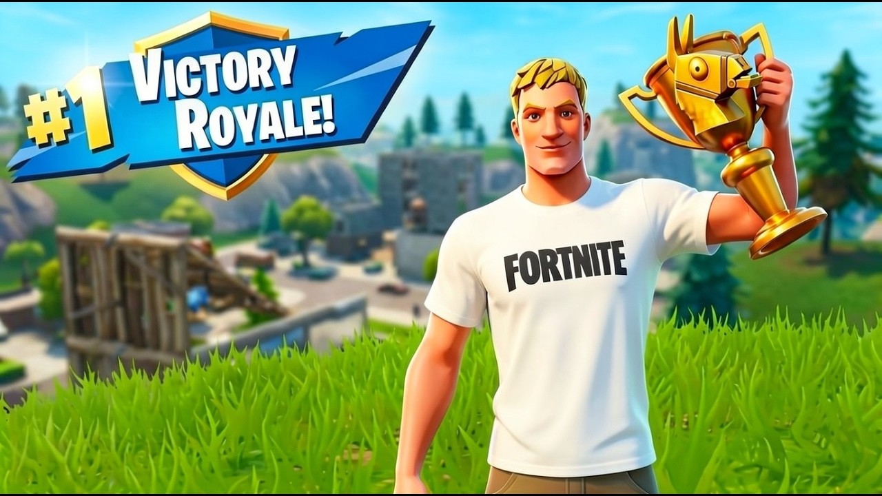 Prve video z Fortnite victory royale😀👌
