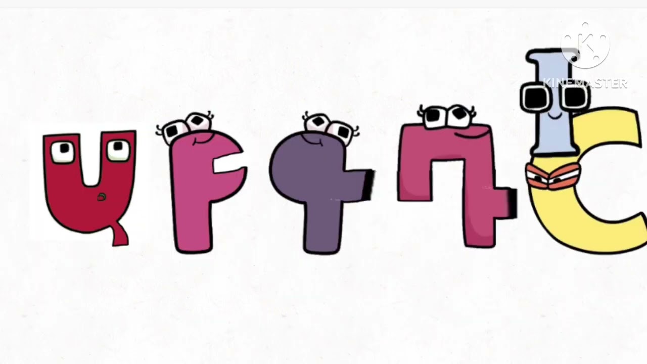 Armenian alphabet lore but cursed