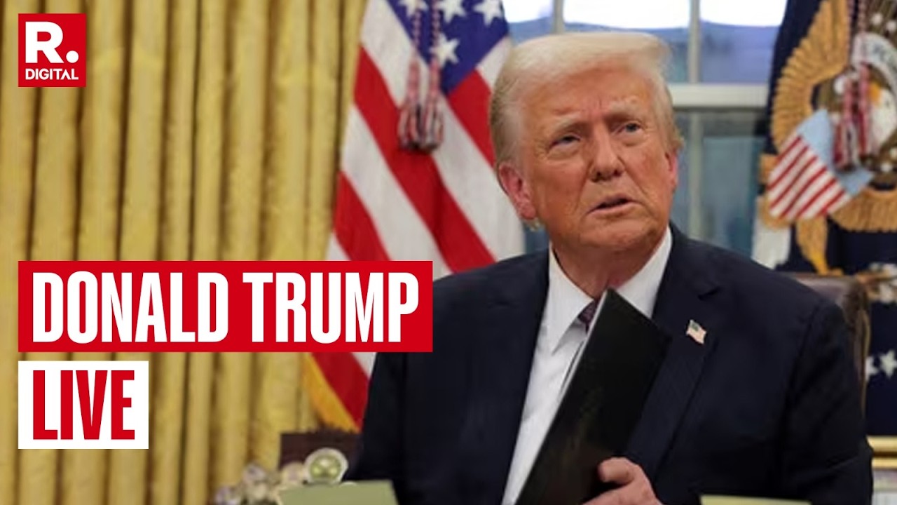 Donald Trump LIVE: US President Addresses Nation After Killing Down Khamenei I Operation Epic Fury