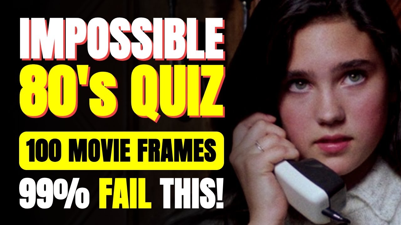 🎬 Guess the 80s Movie From One Frame (All NEW FRAMES, Harder Than You Think)