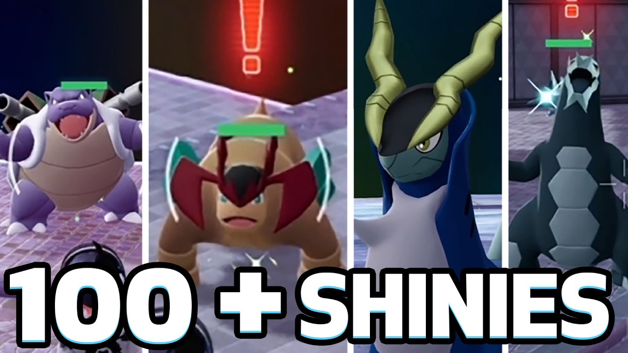 100 Shiny Pokémon Hunted in Legends ZA - INSANE Reactions!