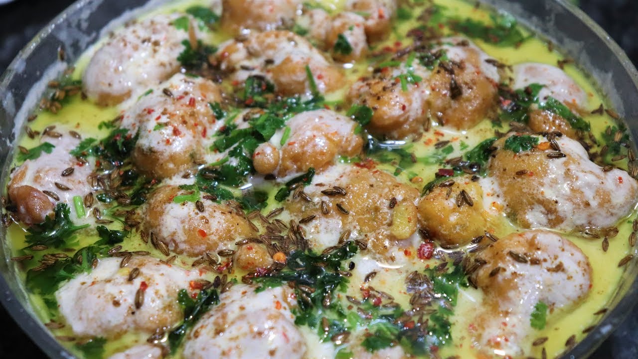 Besan Ke Dahi Bade | Instant Dahi Phulki | Delhi's Famous Recipe