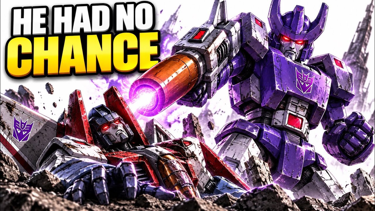Why Starscream Never Had A Chance Against Galvatron