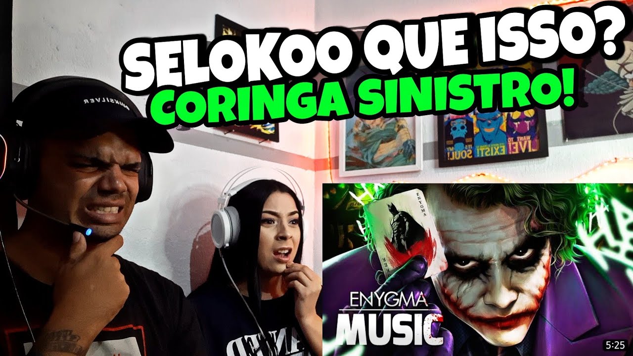 React - Why so Serious? | Coringa (Batman: O Cavaleiro das Trevas) | Enygma