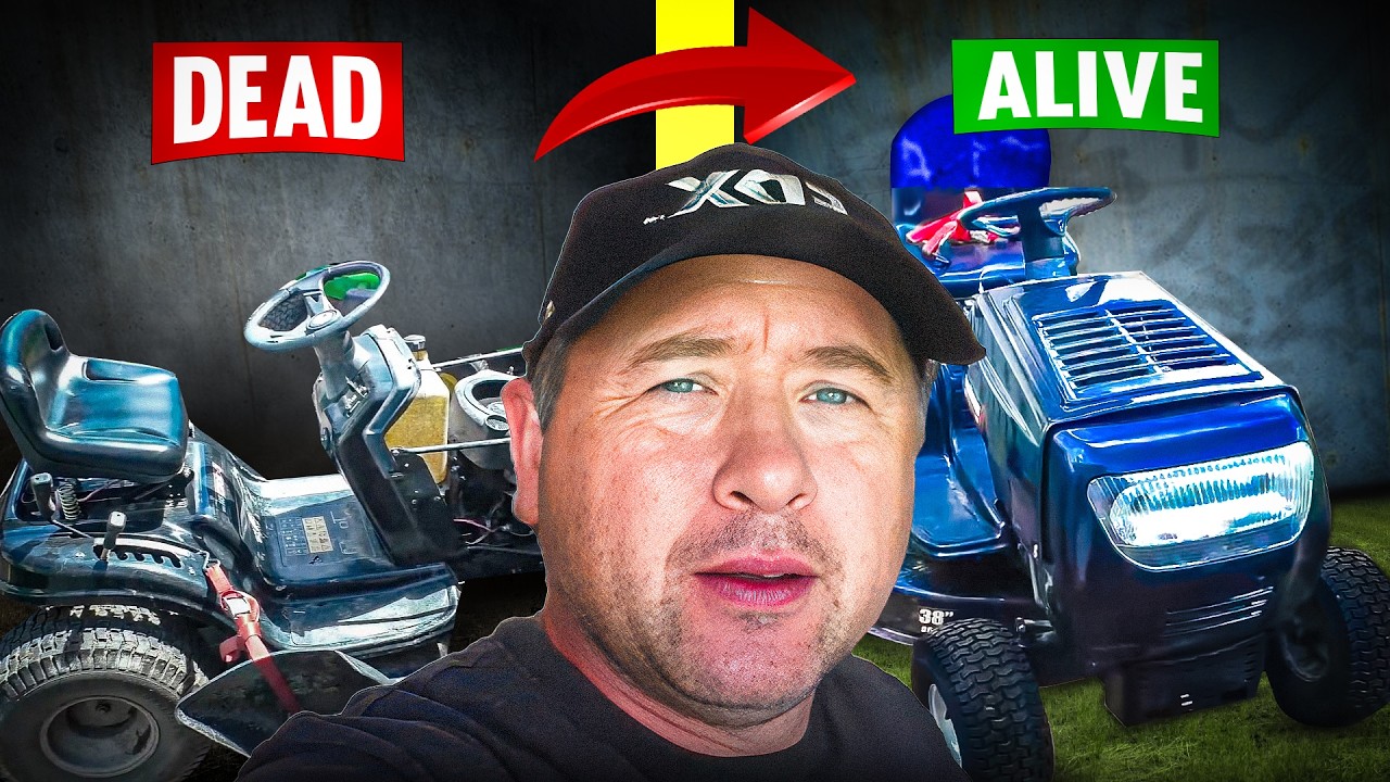 Watch This Dead Lawn Tractor Come Back to Life!