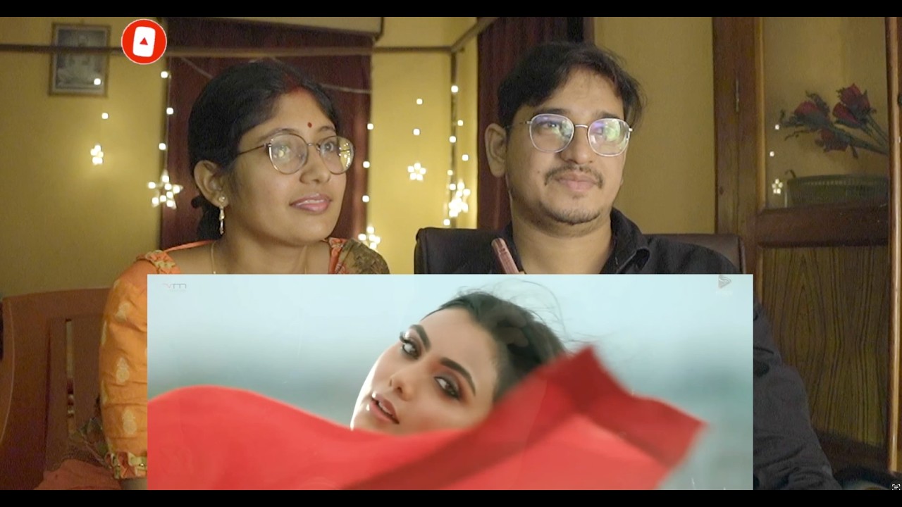 O PRIYOTOMA- Full Song REACTION BY Indian Couple  | Priyotoma | Shakib Khan | Idhika  | 🇮🇳 🇧🇩