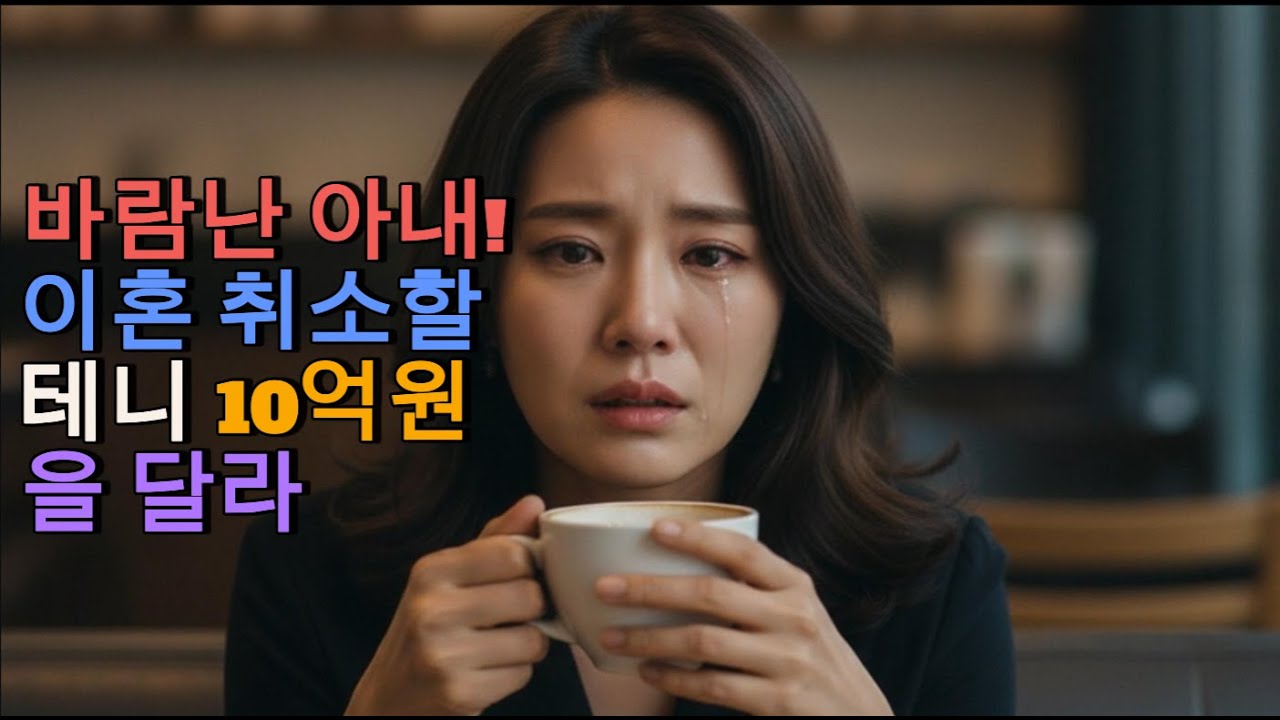 바람 난 아내가 돌연 10억 주면 이대로 살 수 있다고 선언 #이혼할결심 #이혼위자료 #이혼위기 #이혼재산분할 #이혼사유 #이혼숙려