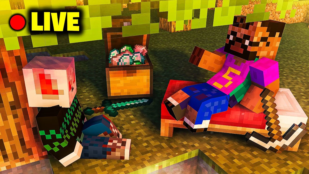 Live cu Minecraft ca-n vremurile vechi!