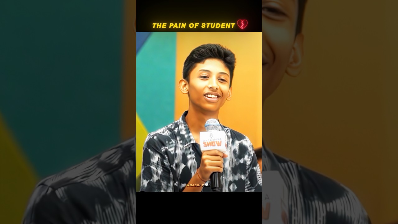 Hidden pain of student❤️‍🩹 
