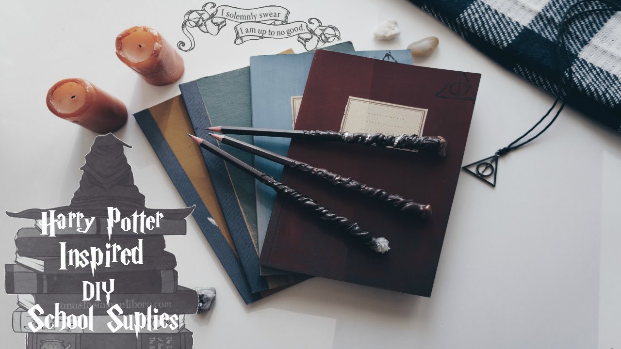 Harry Potter Inspired DIY School Supplies