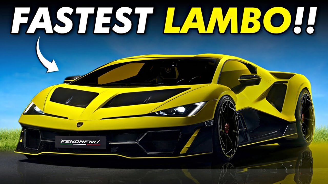 New “Fenomeno” is the Most Powerful & Fastest Lamborghini Ever Made!! Carsio News
